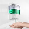 Flytande tvåldispenser 700 ml väggmonterad automatisk IR-sensor intelligent touchless induktion handbricka för kök badrum