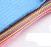 11色防水A4フットボールパターンキャンバス鉛筆バッグファイルポケット純色多機能文房具バッグSN5358