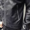 Men's Jackets 2021 Spring Jacket Fashion Faux Leather Coat Zipper Car Motorcycle Locomotive Top Quality Clothing