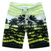 Homens do verão Beachwear de secagem rápida Plus Size Swimsuit Shorts Masculino Moda Solta Havaí Impressão Havaí Board 210806