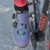 Männer blendende Carbonstraße Radfahren Schuhe Ultraleichtes selbsthemmendes Fahrrad Atmungsaktives Fahrradrennen Roadbike-Schuhe