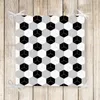 Cushion/Decorative Pillow Else Black Gray White Cubes Box Abstract Print Chair Pad Seat Cushion Soft Memory Foam Full Lenght Ties Non Slip W
