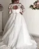 Abiti da sposa per abiti da sposa taglie forti per sposa a maniche lunghe a maniche lunghe illuso illuso grordino cavo giardino country robe de mari e