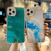 The Earth Stylish Marble Stone Cases Ultra Thin Tpu Back Cover Case For IPhone 13 12 11 Pro Max Xr Xs High Quality