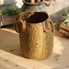 Creative Hanging Rattan Pots Seagrass Woven Storage Baskets Garden Flower Vase Planter Potted Organizer Home Laundry Basket with Handle