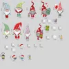 Santa Claus Elk Shopping Mall Holiday Decoration No Adhesive Stickers Window Glass Electrostatic Sticker