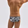 Heren zwemkleding 2021 zwarte mannen strand sexy strakke lage taille gay zwem briefs badpakken sport surf bikini -shorts shorts