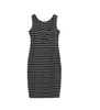 2022 Vestido Cross-fronteira de Verão Comércio Exterior New Mulheres Desgaste Grande Médio e Longa Tendência Solta Impresso Sleeveless Dresses Split Split Dress