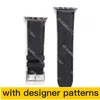 designer straps Watchbands Watch Band 41mm 45mm 42mm 38mm 40mm 44mm iwatch 2 3 4 5 6 7 bands Leather Strap Bracelet Fashion