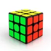 Qiyi Sail W 3x3x3 Magic Cube 5.6cm Svart / Vit Game Speed ​​Cube Educational Puzzle Leksaker för Barn Presenter