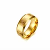 Cluster Rings Men's Triple Goddess Pentacle Ring for Men rostfritt stål halvmåne och pentagram smycken guld silver wicc1824
