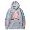 Franxx in the Darling Zero Two 02 Printed Hoodies Hooded Sweatshirts Cozy Tops Pullovers Y0319