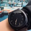 Luksusowe męskie zegarek skórzany pasek wodoodporny automatyczny ruch mechaniczny 42 mm wysokiej jakości