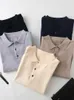 Spring and Autumn Men's Polo Pullover Cashmere Sweater gebreide jumper top 210909