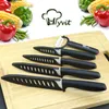 Conjunto de faca de cerâmica 3 4 5 6 polegadas Cozinha frutas produtos vegetais Slicing Zirconium Branco Blade Chef Facas