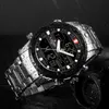NAVIFORCE Luxury Brand Men's Military Sport Watch Men Stainless Steel Quartz Wristwatch Waterproof Male Clock Relogio Masculino 210517