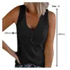 Dames Camisole Camisoles Réservoirs Sans Manches Couleur Unie Col En V À Tricoter Casual Slim Summer Club Respirant Sweat GZJ