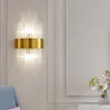 Kristall Innen Dekorative Moderne LED Wand Lampen Für Schlafzimmer Nacht Wohnzimmer Arbeitszimmer Korridor Gang Hause Beleuchtung