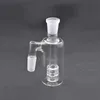 Mini capteur de cendres en verre 18.8mm 14mm vers le bas tige perc verre cendrier barboteur capteurs pour fumer