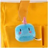 Cute 8cm Anime Expression 10 style Plush Keychains Toy Geometry Monster Toys Unicorn Soft Dolls Pillow Kids Baby Gift Children's Bed Room Decorationde compression