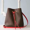 Crossbody Bags for Women Luxury Designer Handbag and Purses Genuine Leather 44022 Drawstring Closure Bucket Bag Fast Delivery
