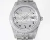 Men Wristwatches 3 Style Men's Watch Men Automatic 2824 Eta Arabic Rome Wimbledon Inlaying Diamond Dial Bezel Date 41mm Diamonds Jubilee
