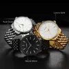 Sinobi Fashion Casual Męskie zegarki Top Marka Luksusowy Ze Stali Nierdzewnej Człowiek Kwarcowy Wrist Watch Relogio Masculino Militar Hot Clocks Q0524