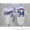 Haft B. Harper American Baseball Słynny koszulka Jersey Mężczyźni Kobiety Jersey Baseball Jersey Rozmiar XS-6XL