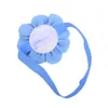 Baby Girls Headbands Chiffon Children Elastic Hair Accessories Kids Headwear Head Piece Infant Toddler Hairbands Handmade Lily Flower KHA352