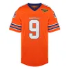 الرجل فيلم Waterboy Football Jersey 9 Bobby Boucher جميعها مخيطات كرة القدم الرجعية البيضاء Orange Fast Shipping S-xxxl