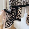 Large Printed Bufanda Women Cashmere Scarf Winter Wram Leopard Hijab Thick Pashmina Shawls Lady Wraps Blanket Tassel Echarpe287p