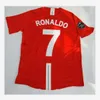 TOP 08 09 Manchester Ronaldo Retro-Trikots Classic Vintage Scholes vidic FubballTrikot 2008 2009 Rooney Giggs Utd Maillot de Foot 3145ess