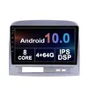 Android Araba DVD Multimedya Oyuncu Kafa Ünitesi Ses Stereo Radyo 2 Din Toyota Vios 2004-2007 için 9 inç Destek Carplay OBD2 Ayna Bağlantısı Direksiyon Simidi Kontrolü