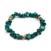Mode style bohème bracelet en pierre naturelle brins de perles irréguliers européens et américains net rouge bracelets pour femmes bijoux
