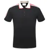 Męska koszulka Polos Designer T-shirt dla męskich designerski koszulki polo haft haft haftowe węża małe pszczoły ubrania odzieży