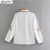 Zevity Femmes Vintage Turn Down Col Position Fleur Imprimer Casual Smock Blouse Kimono Chemise Chic En Mousseline De Soie Blusas Tops LS9026 210603