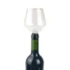 Creative Red Wine Stopper Champagne Glass com garrafa de vinho Ferramenta de cozinha portátil 500ml Casa de vinho criativo RRD6783