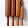 Dough Roller Baking Tools Rolling Pin Non Stick Wood Handle Rolling Pin Bakery Accessories Patisserie Home Gadget DH50GMZ 211008