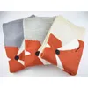 Autumn Toddler FOX Bedding Knitted Crawling Baby Bed born Blanket Wrap Soft Blankets 210417