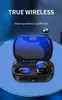 Bluetooth wireless earphones HB-LX beautiful gradient colors tws waterproof sport headphone earphone earbuds LED charger case