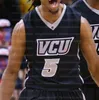 カスタムVCU大学バスケットボールジャージ2マーカスエバンス14サントス - シルバ4 Corey Douglas 23 Issac Vann