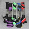 Siliconen Bong Beker Waterpijp Design Silicium Roken Waterleidingen Glazen Bubbler Unbreakable Shisha Hookahs Glas Pot DAB RIG