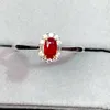 blood red ruby ring