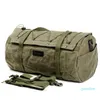 Duffel Bags Retro Canvas Travel Bag Waterproof Hand Luggage Male Outdoor One-shoulder Gym