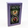 Thoth بطاقات التارو التارو إرشادات -divination مصير التارو سطح مجلس لعبة 78 بطاقات / مجموعة