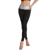 Sweat Sauna Pants Body Shaper Weight Loss Slimming Short Waist Trainer Tummy Thermo Fitness Leggings 220218