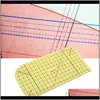 Notions & Apparel Drop Delivery 2021 Measuring Ruler Diy Patchwork Sewing Tools For Clothing Making Perfectly Press Ironing Nxii# Zpikd