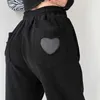HOUZHOU Pantaloni da donna Primavera Pantaloni sportivi grigi Jogger Pantaloni di cotone alla moda per donna stile coreano 210925