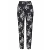 Ayes Vintage Printed Byxor Kvinnors Vår Höst Koreansk Fashion Retro Pocket Trousers Kvinnor 2021 SweatPants Pantalones de Mujer Q0801