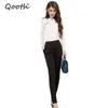 Women's Summer Trouser Fashion Full Length Pocket Plus size 3XL Loose Casual Harem Pants Classic Style Big Sales DF181 Q0801